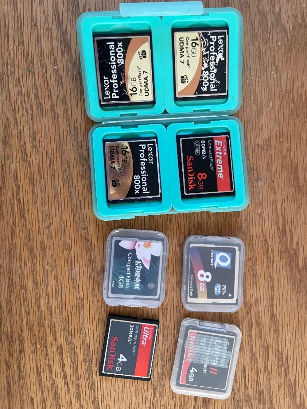 Photo Storage Cards (Canon / Nikon / etc.)